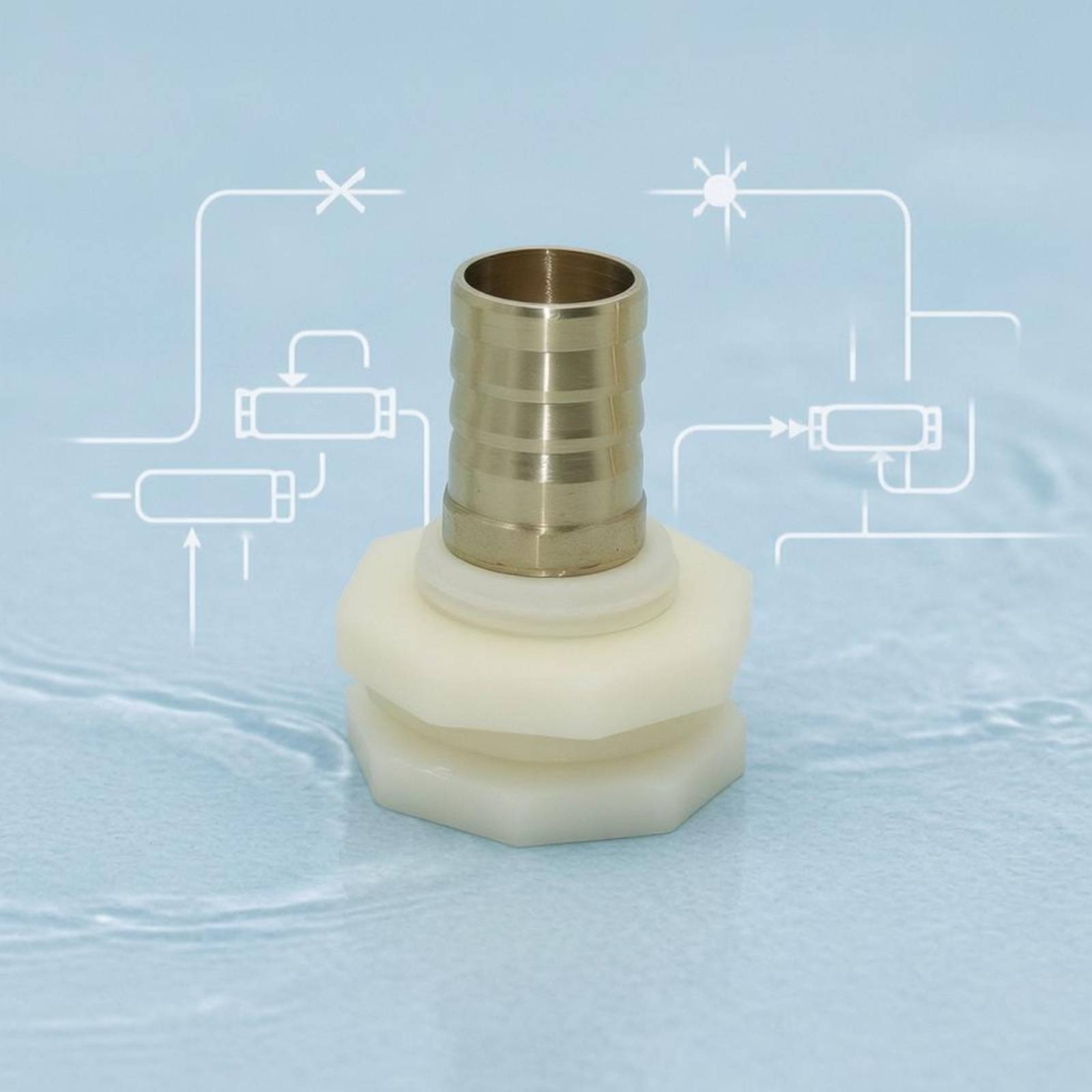RV Water Reservoir Joint Water - огляд і ціна Plumbing
