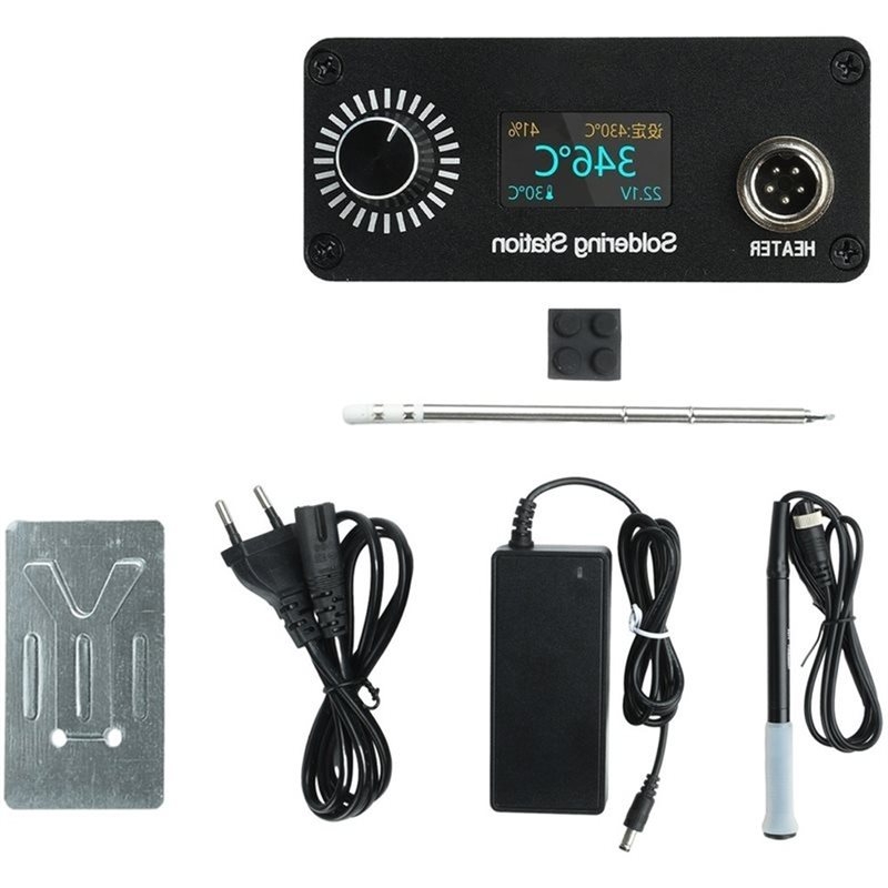 【A56X】T12 Portable Mini Digita - огляд і ціна Digital Soldering Station T12