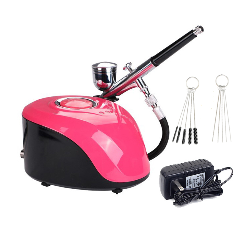Professional Portable ABS Airb - огляд і ціна Airbrush Kit With Mini Compressor