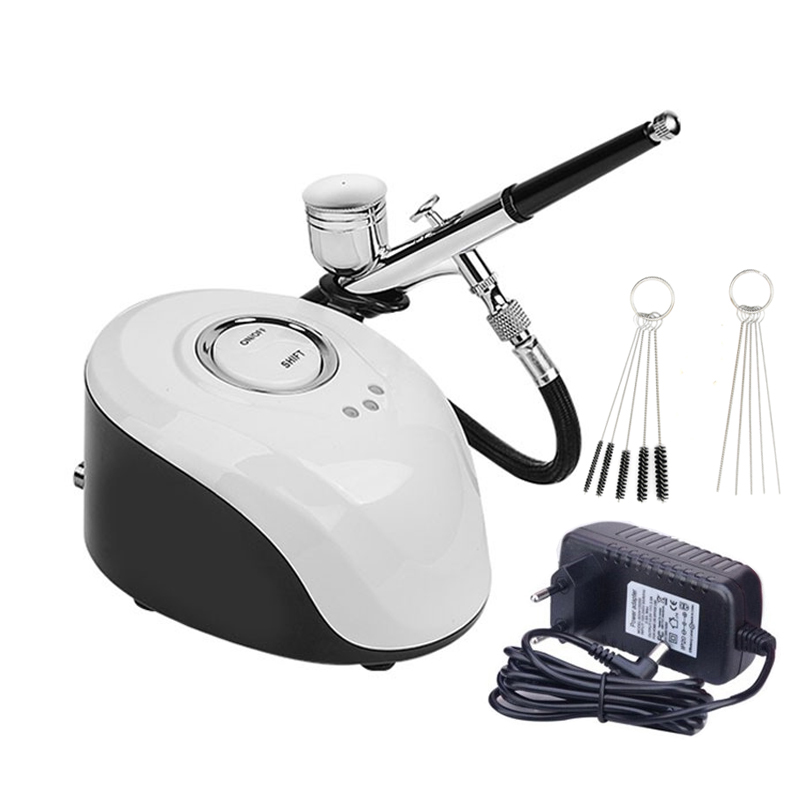 Professional Portable ABS Airb - огляд і ціна Airbrush Kit With Mini Compressor