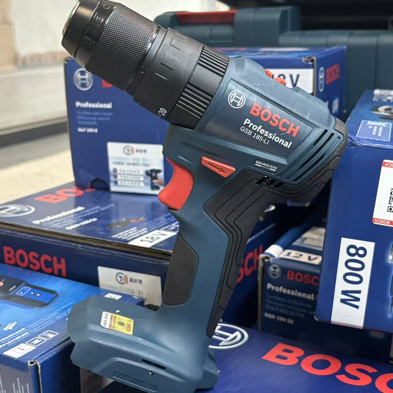 BOSCH GSB 185-LI Brushless Cor - огляд і ціна Brushless Cordless Electric Drill 18V