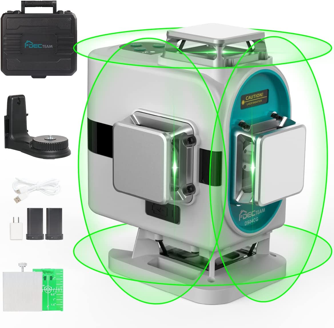 DS04CG Self-Leveling 16 Cross  - огляд і ціна Laser Level 16 Lines 4D Green