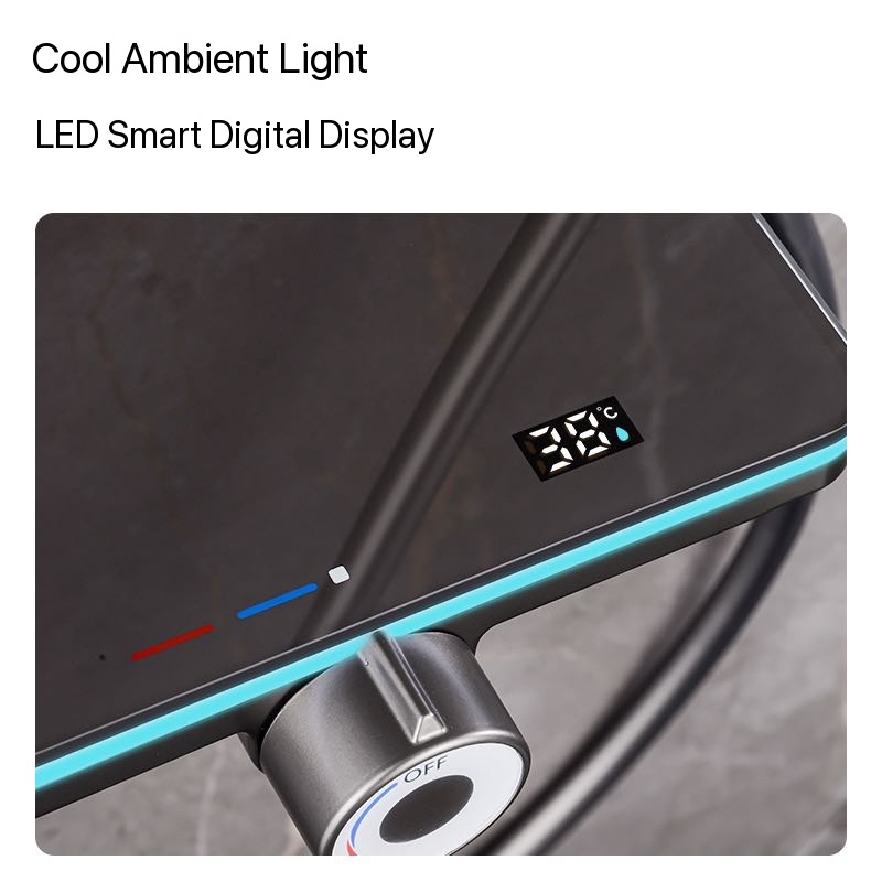 Gray Piano Button Ambient Ligh - огляд і ціна Plumbing