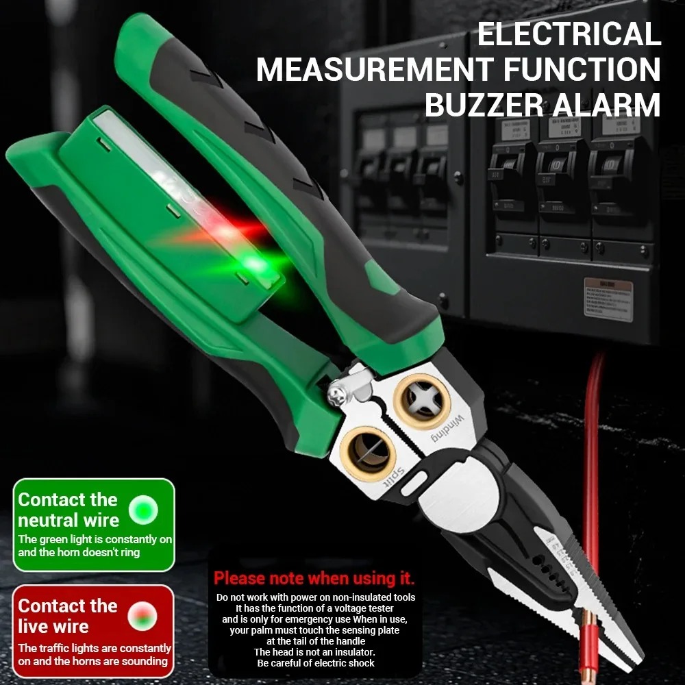 8-in-1 Voltage Tester & Wire S - огляд і ціна Automatic Wire Stripper Cutter
