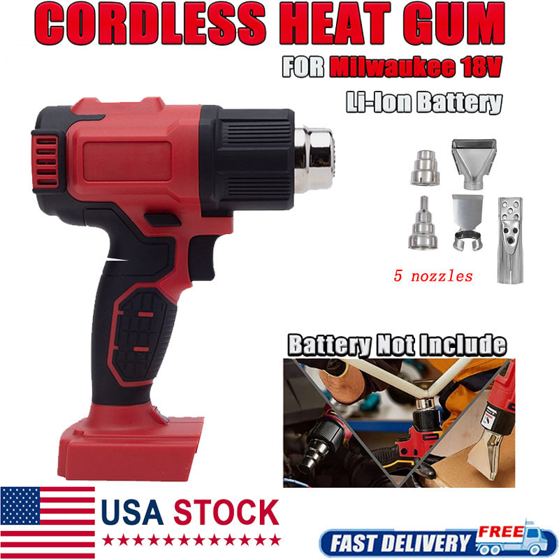Cordless Heat Gun Compatible w - огляд і ціна Cordless Heat Gun For Shrink Tubing