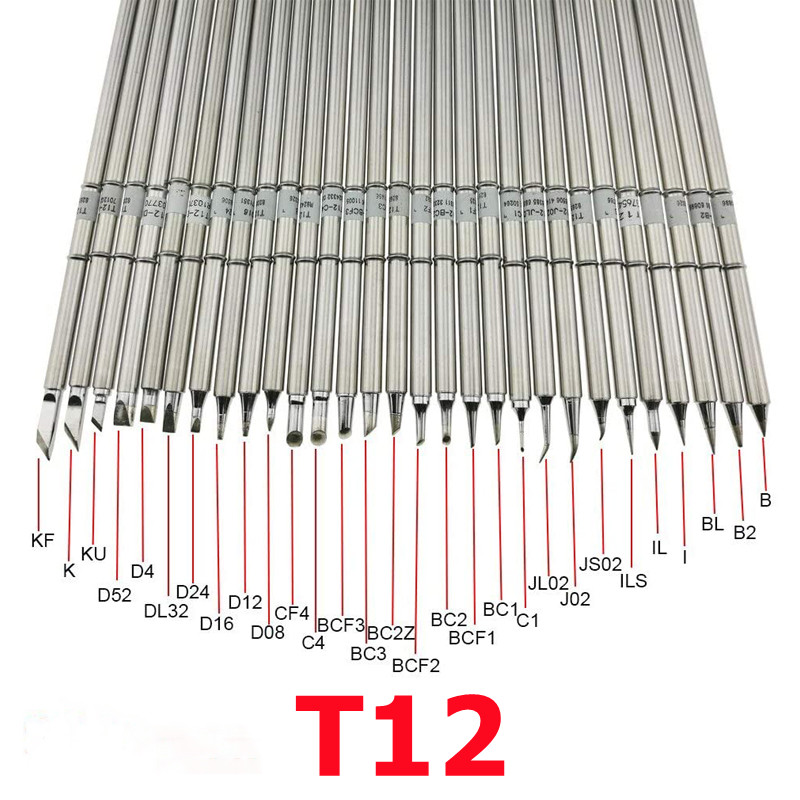 T12 Soldering Solder Iron Tips - огляд і ціна Digital Soldering Station T12