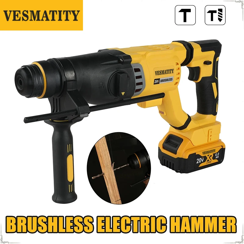 Vesmatity Brushless Cordless H - огляд і ціна Brushless Cordless Electric Drill 18V