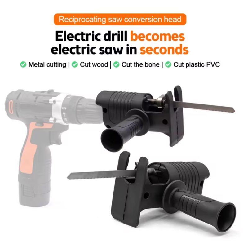 Portable Electric Drill Modifi - огляд і ціна Reciprocating Saw Attachment Drill