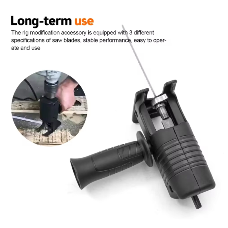 Portable Electric Drill Modifi - огляд і ціна Reciprocating Saw Attachment Drill