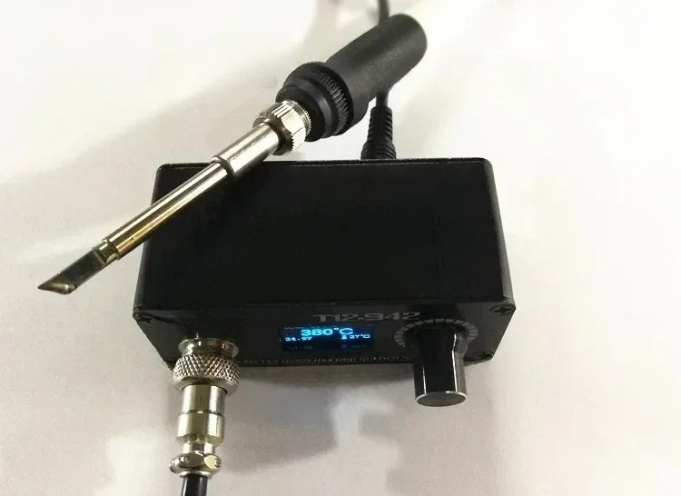 MINI T12 STC OLED Digital Sold - огляд і ціна Digital Soldering Station T12