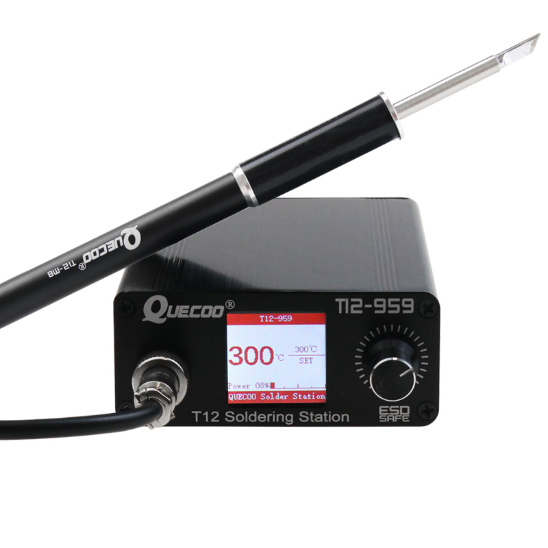 T12-959 V5.1 Soldering Station - огляд і ціна Digital Soldering Station T12