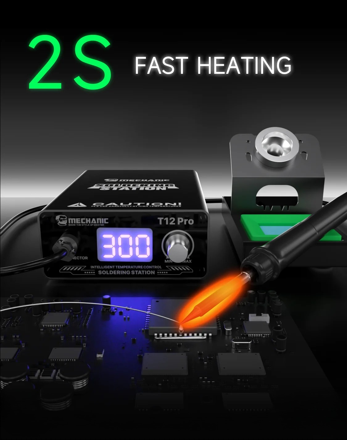 Fast Heating Precise Temperatu - огляд і ціна Digital Soldering Station T12