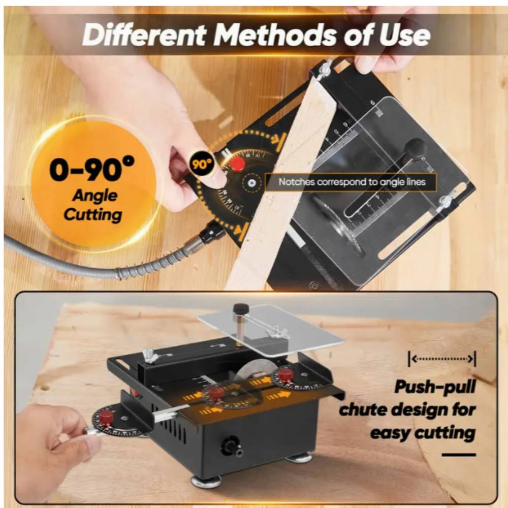 Mini Electric Table Saw Precis - огляд і ціна Mini Table Saw For Woodworking