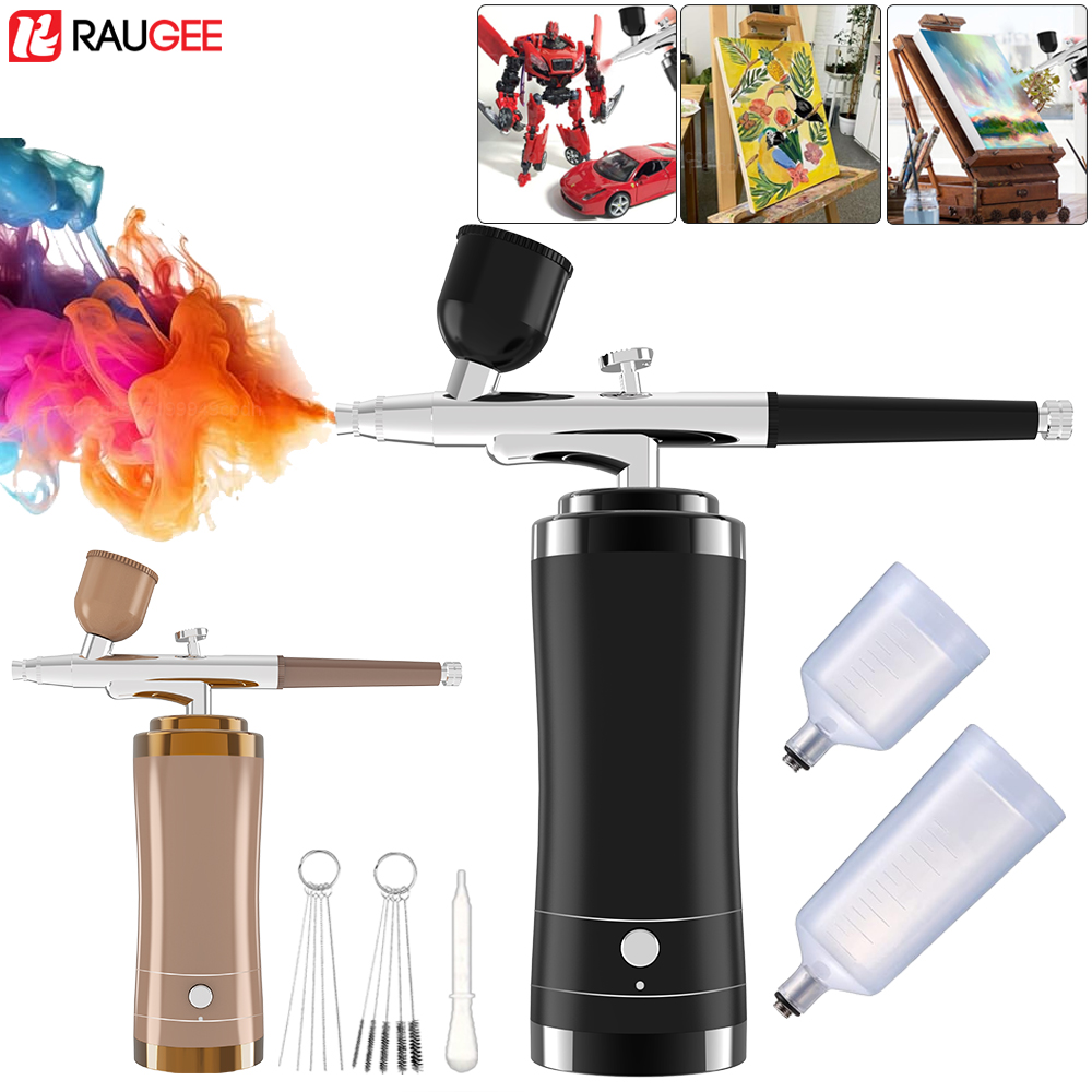 Airbrush Cordless Airbrush Kit - огляд і ціна Airbrush Kit With Mini Compressor