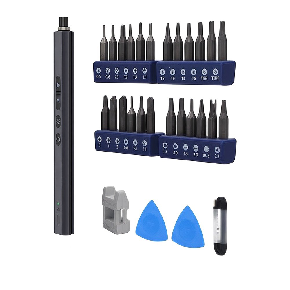 Electric Screwdriver Kit 24 Bi - огляд і ціна Electric Screwdriver Rechargeable Usb