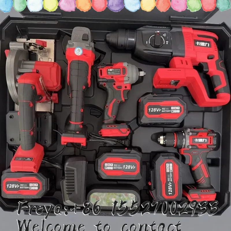 Brushless Power Tools 4-piece  - огляд і ціна Brushless Angle Grinder Battery Powered