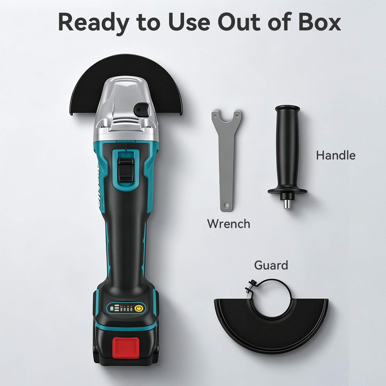 IONTOOL 850W 100mm Cordless An - огляд і ціна Brushless Angle Grinder Battery Powered