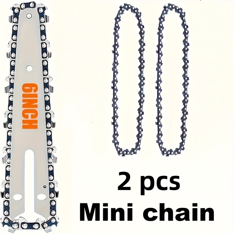 2 Pcs Durable 6-Inch Chainsaw  - огляд і ціна Mini Electric Chainsaw 6 Inch