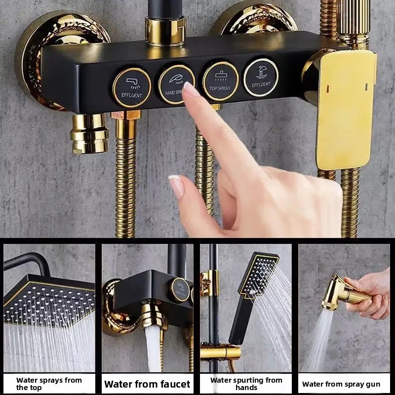 Black Gold Stainless Steel Sho - огляд і ціна Plumbing