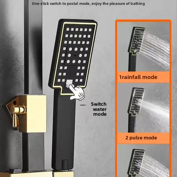 Black Gold Stainless Steel Sho - огляд і ціна Plumbing