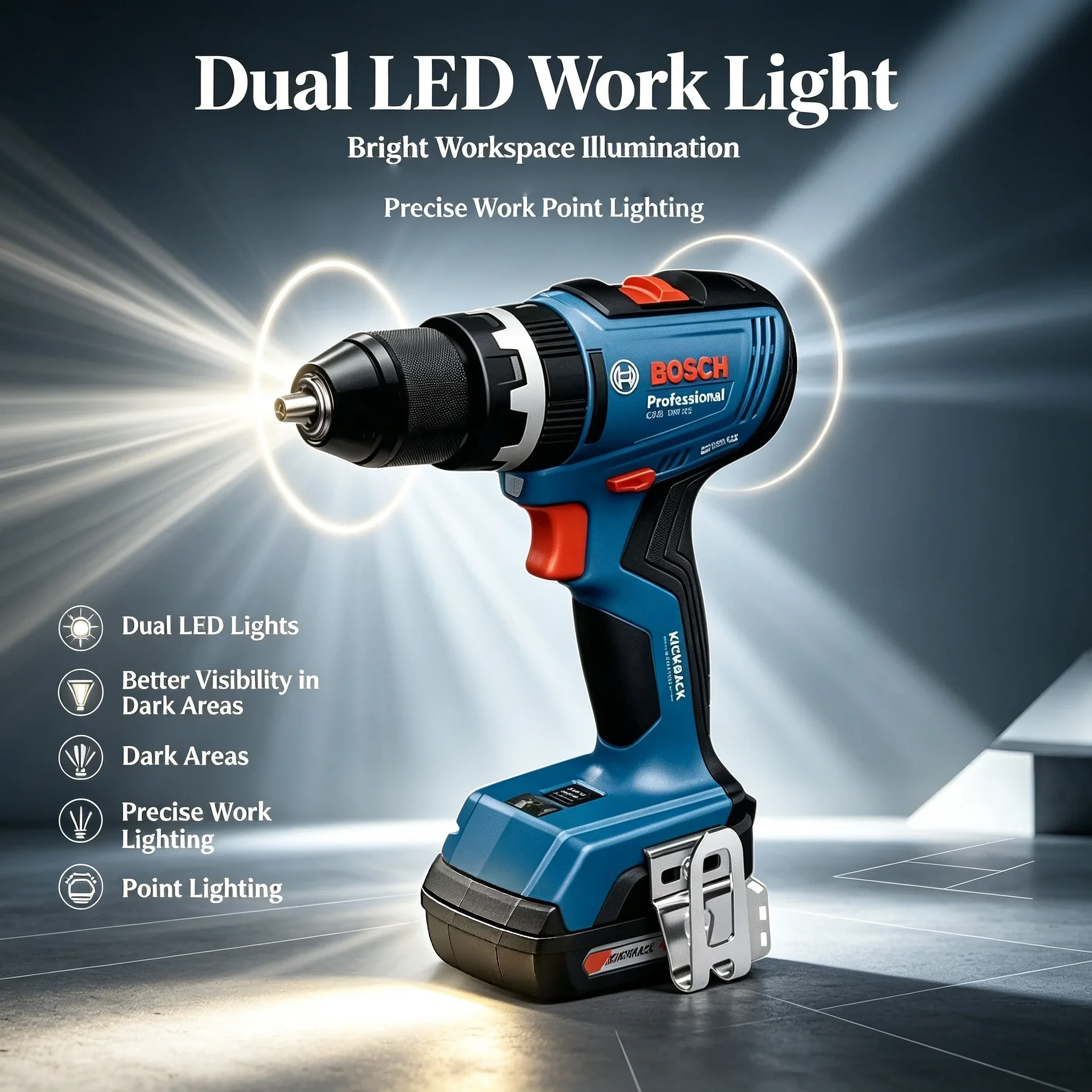 BOSCH  GSB 18V-65 Brushless Co - огляд і ціна Brushless Cordless Electric Drill 18V