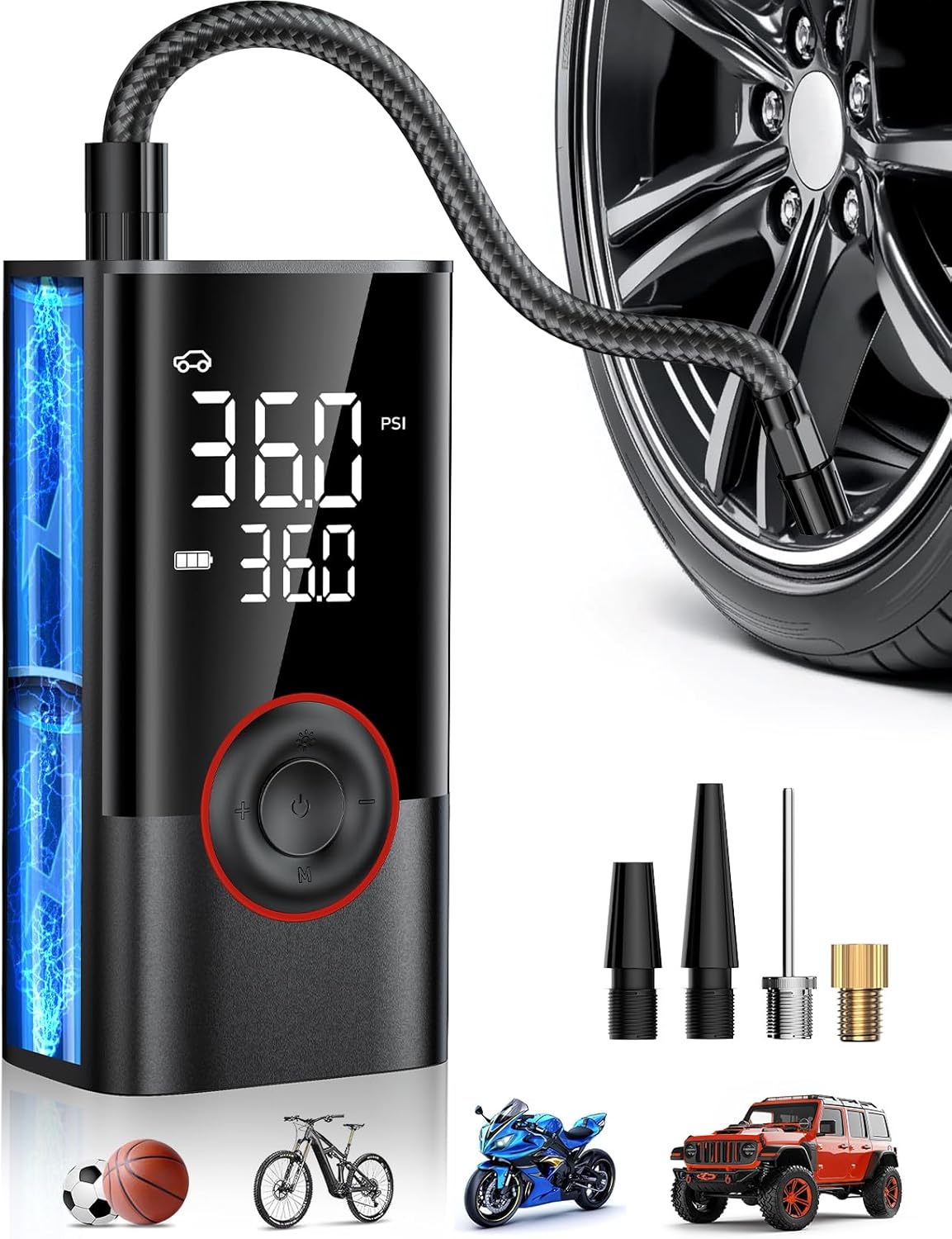 Portable Wireless Air Compress - огляд і ціна Electrical