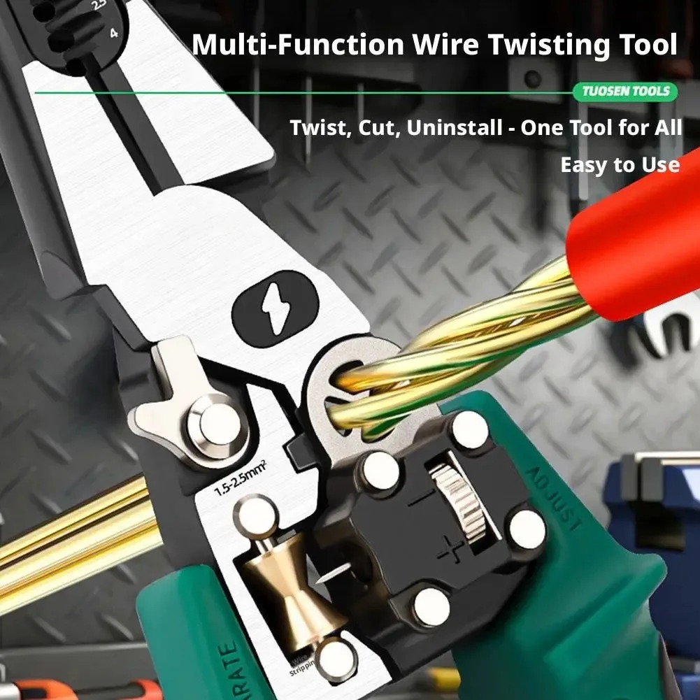 Electrician Pliers with Digita - огляд і ціна Automatic Wire Stripper Cutter