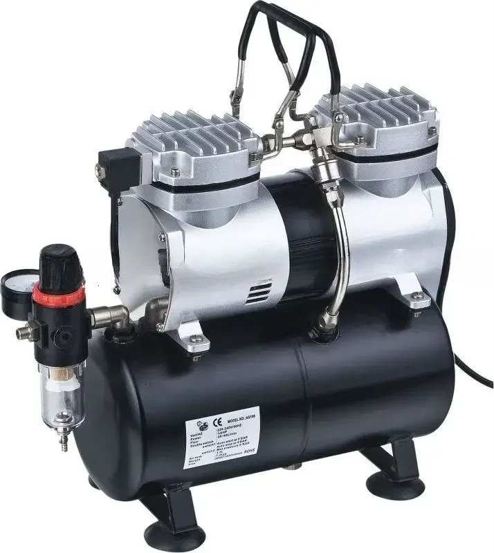 For AS196 Mini Airbrush Compre - огляд і ціна Airbrush Kit With Mini Compressor