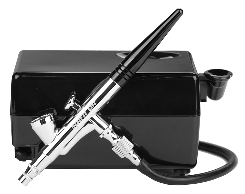 BT-16 Professional Single Acti - огляд і ціна Airbrush Kit With Mini Compressor