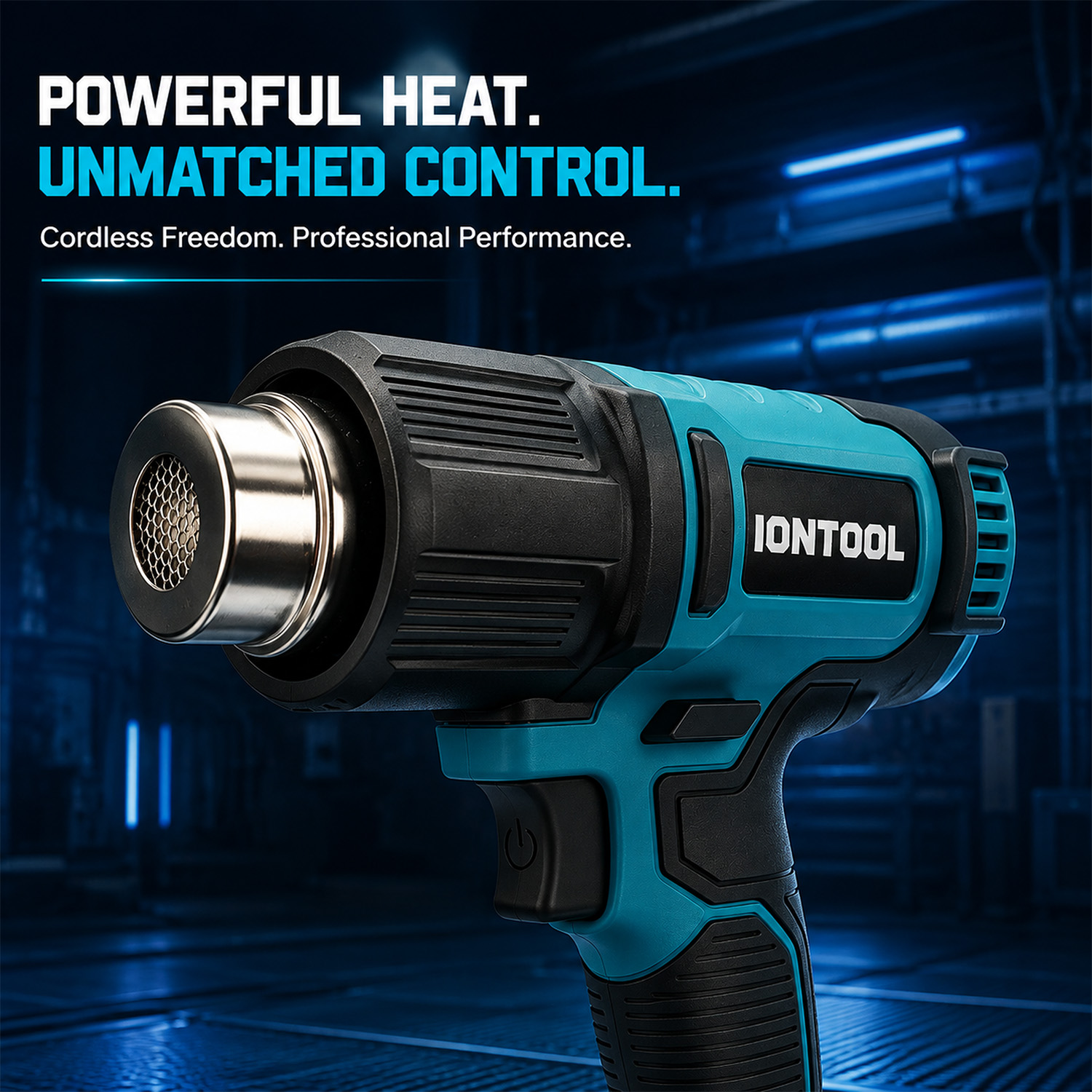 IONTOOL 550℃ Adjustable Temper - огляд і ціна Cordless Heat Gun For Shrink Tubing