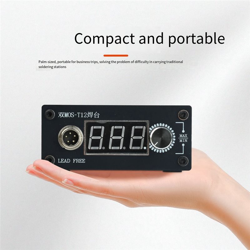 ABYN-Digital T12 Soldering Iro - огляд і ціна Digital Soldering Station T12