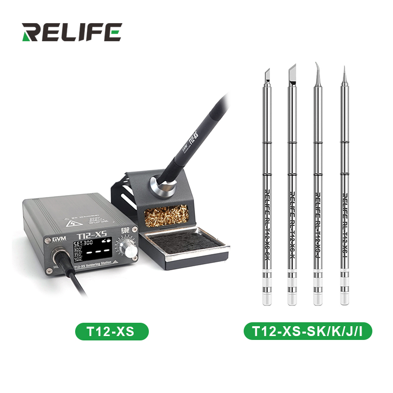 GVM T12-XS Digital Display Adj - огляд і ціна Digital Soldering Station T12