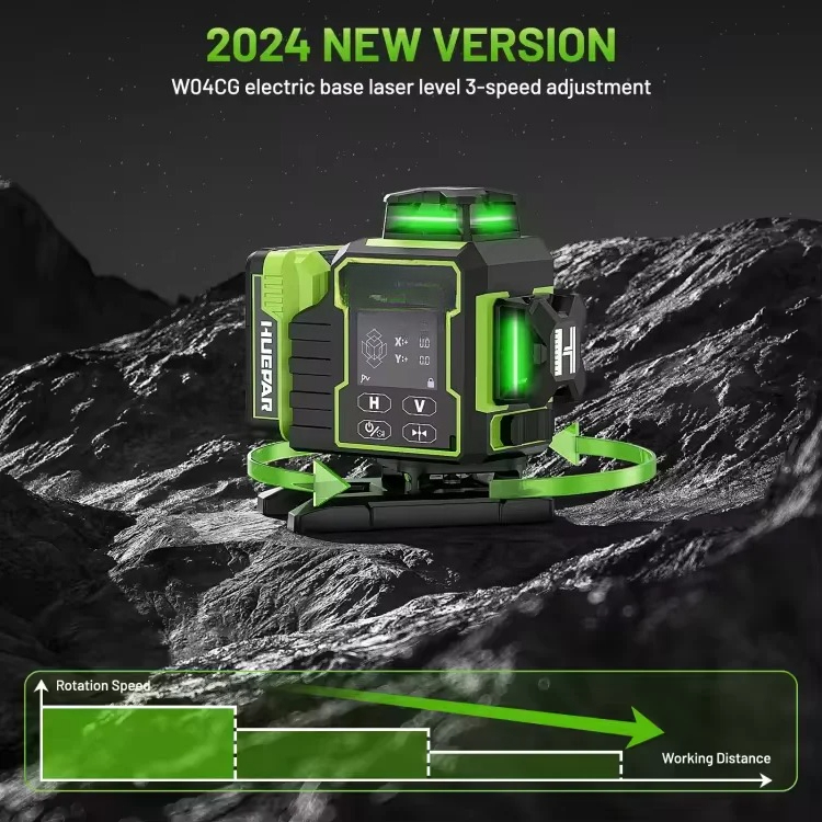 W04CG 4D 16 Lines green beam s - огляд і ціна Laser Level 16 Lines 4D Green