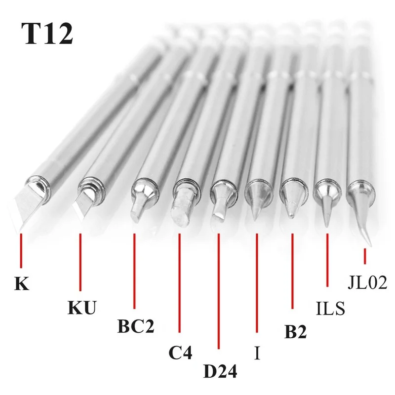 T12 Soldering Solder Iron Tips - огляд і ціна Digital Soldering Station T12