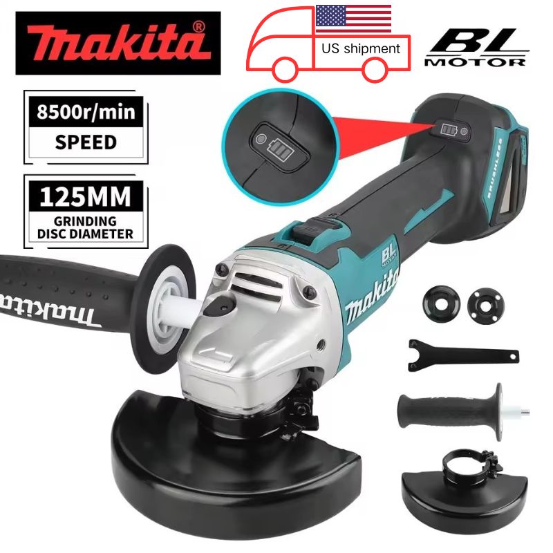 Makita DGA404 18V Brushless El - огляд і ціна Brushless Angle Grinder Battery Powered