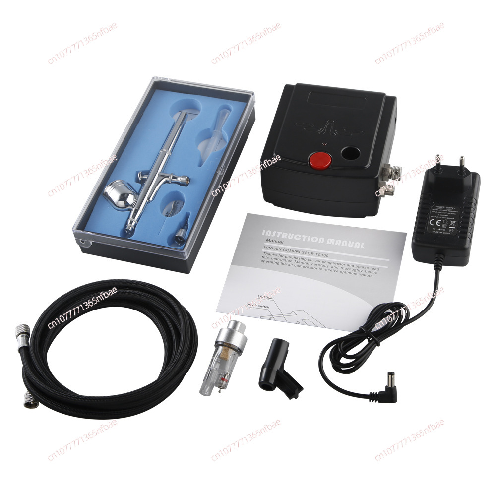 Mini Airbrush Compressor Kit A - огляд і ціна Airbrush Kit With Mini Compressor