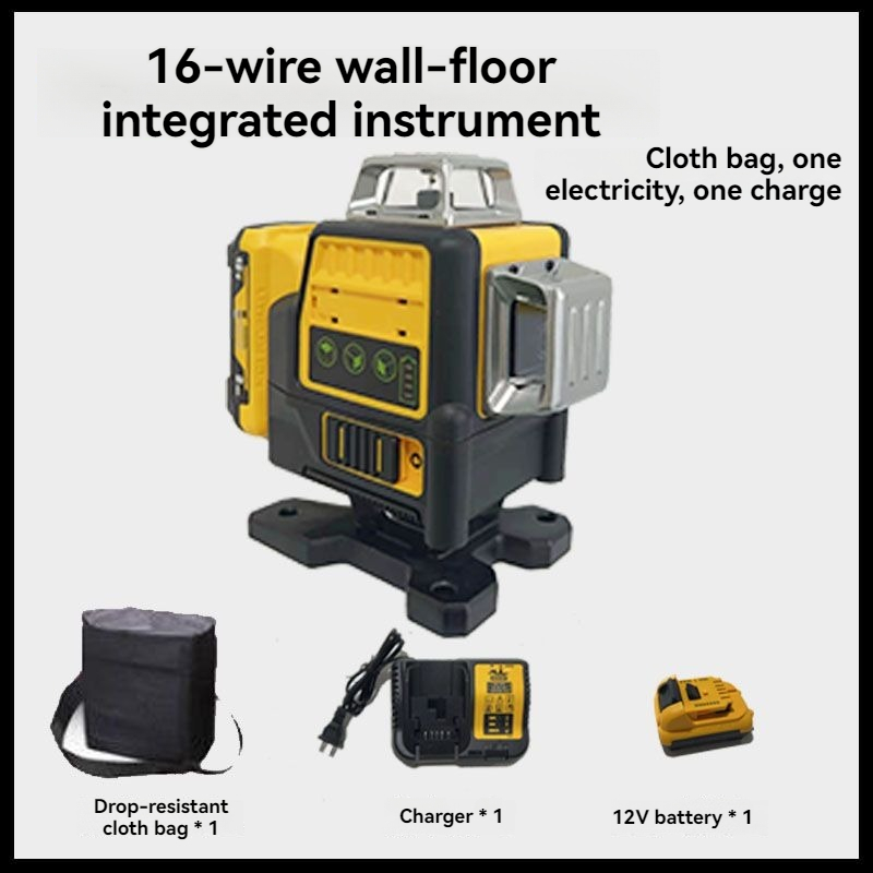 4d Laser Level With 16 Lines O - огляд і ціна Laser Level 16 Lines 4D Green