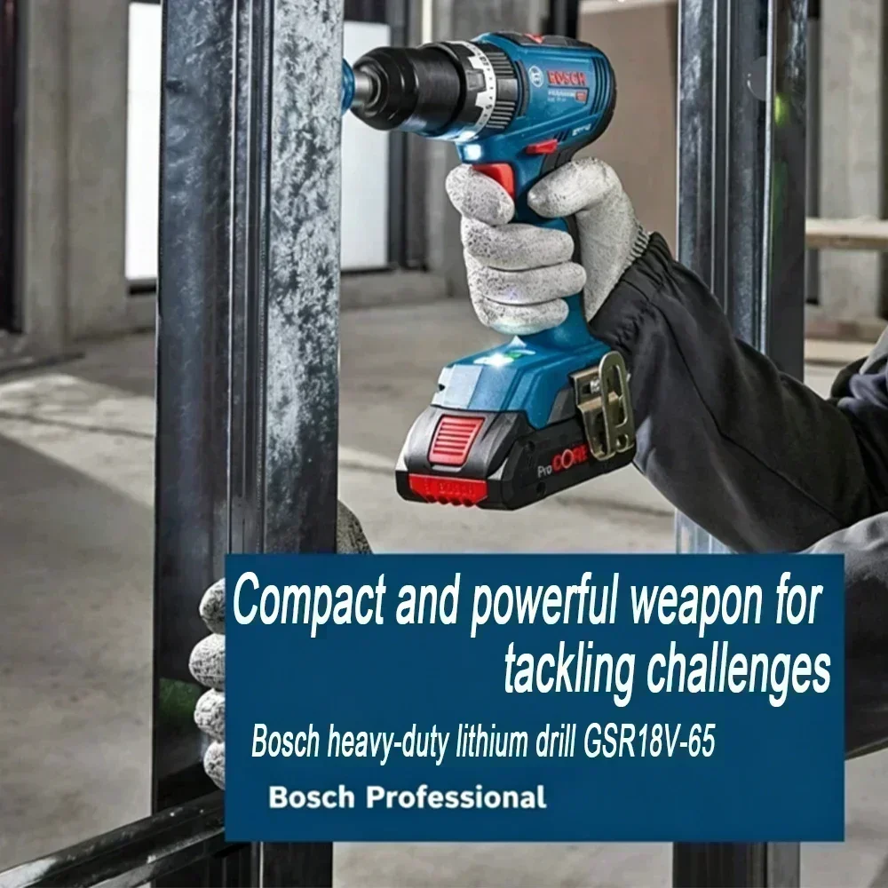 Bosch GSR 18V-65 Brushless Cor - огляд і ціна Brushless Cordless Electric Drill 18V