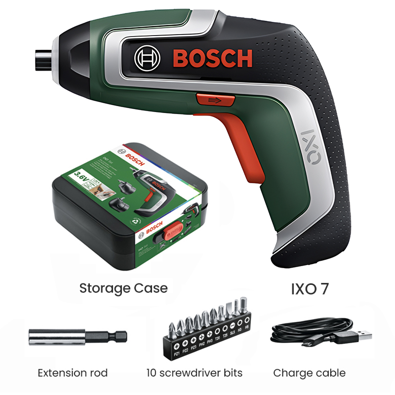 Bosch IXO 7 Cordless Screwdriv - огляд і ціна Electric Screwdriver Rechargeable Usb